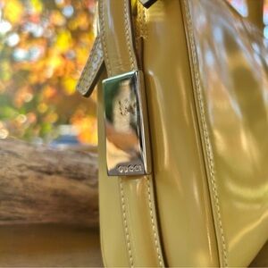Gucci Mustard Leather Shoulder Bag
